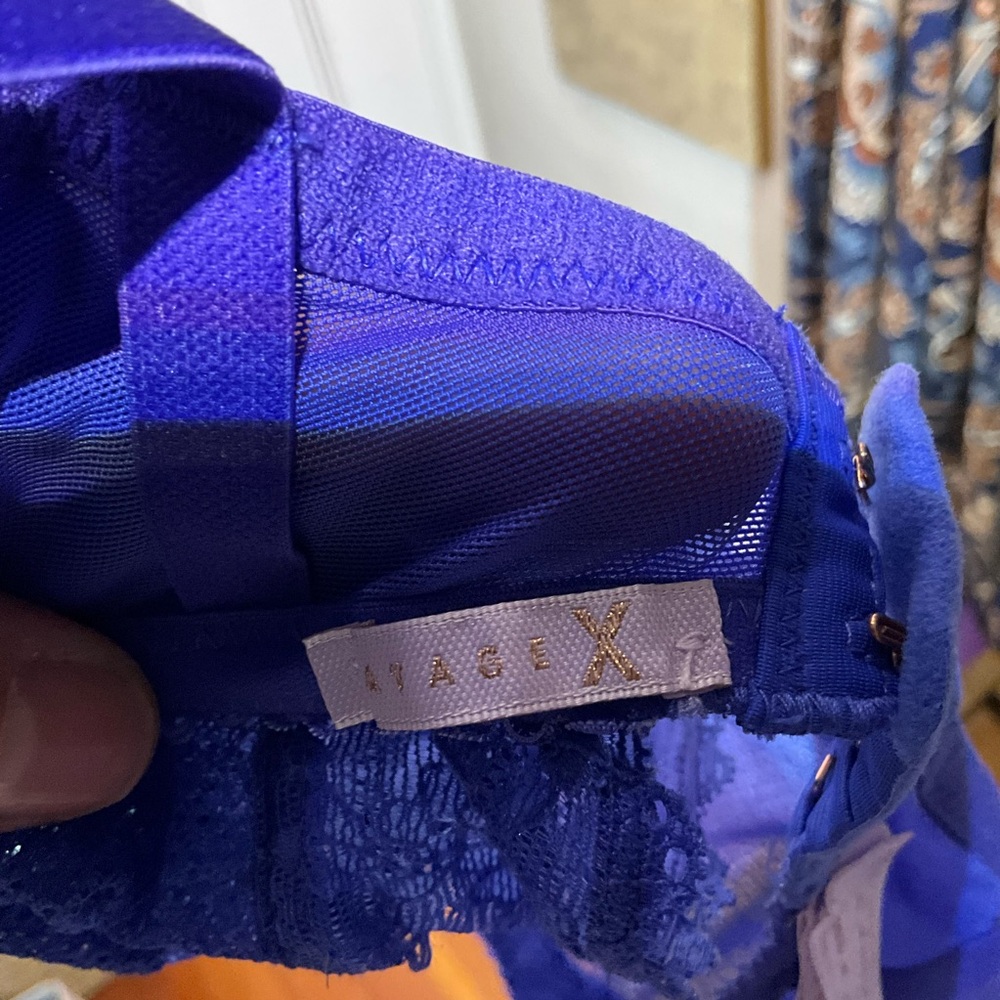 Savage x Fenty Lace Blue Bra 34DDD - Picture 4 of 4